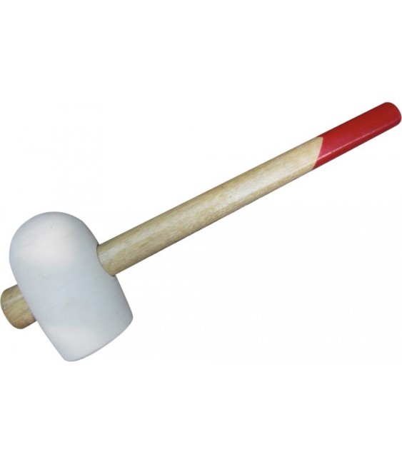 Maillet de carreleur - 60 mm - Blanc - OUTIBAT