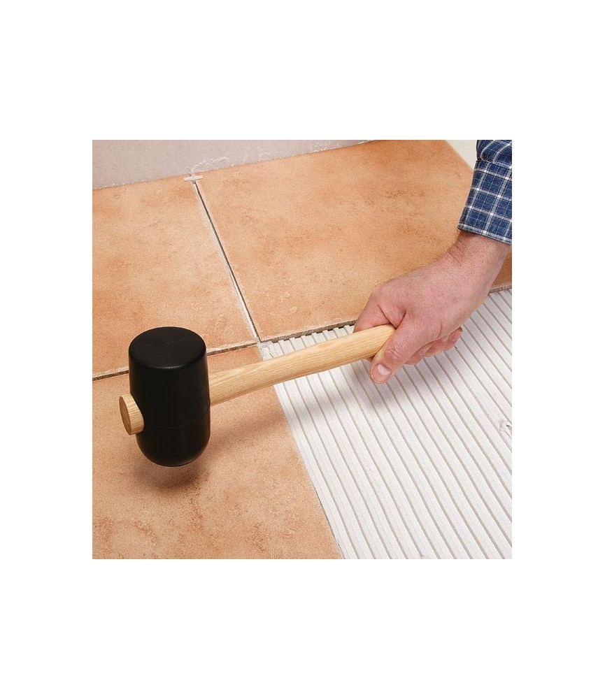 Maillet en caoutchouc - Noir - 60 mm - PRCI