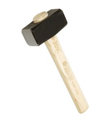 Massette conique avec angles abattus - Manche en bois - 1 Kg - MOB
