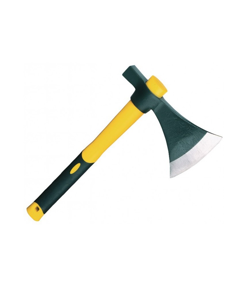 Hachette à tête manche droit -0,8kg - Manche novagrip - 37 cm - LEBORGNE Hachette à tête manche droit -0,8kg - Manche novagrip - 37 cm - LEBORGNE