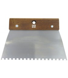 Peigne en acier Cambre - 22 cm - Denture carrée 6 x 6 mm - 6 x 6 mm - OUTIBAT
