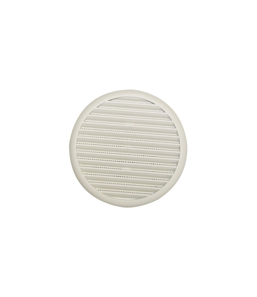 Grille universelle à ressort - Pastique - Blanc - Diamètre 140 mm - DMO