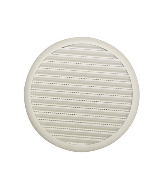 Grille universelle à ressort - Pastique - Blanc - Diamètre 140 mm - DMO