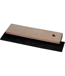 Raclette de carreleur - Caoutchouc / Bois - 18 cm - OUTIBAT