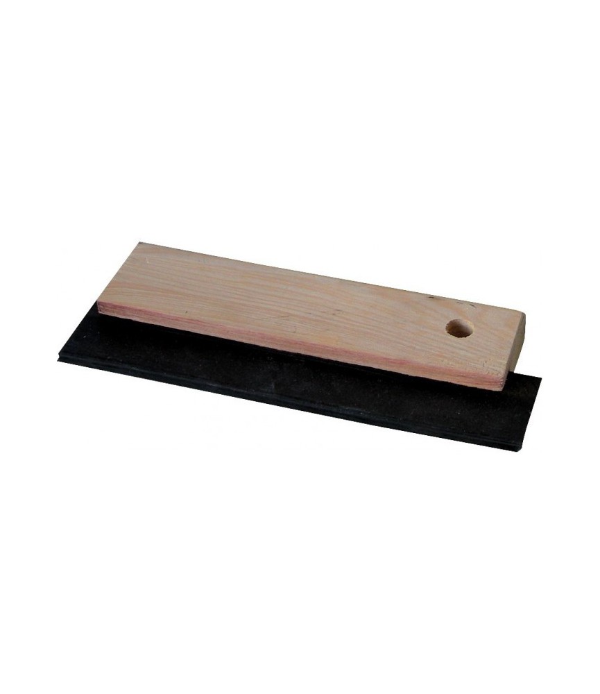 Raclette de carreleur - Caoutchouc / Bois - 18 cm - OUTIBAT Raclette de carreleur - Caoutchouc / Bois - 18 cm - OUTIBAT