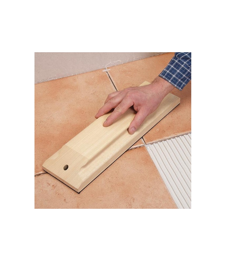 Batte de carreleur en bois - 300 x 120 mm - PRCI Batte de carreleur en bois - 300 x 120 mm - PRCI