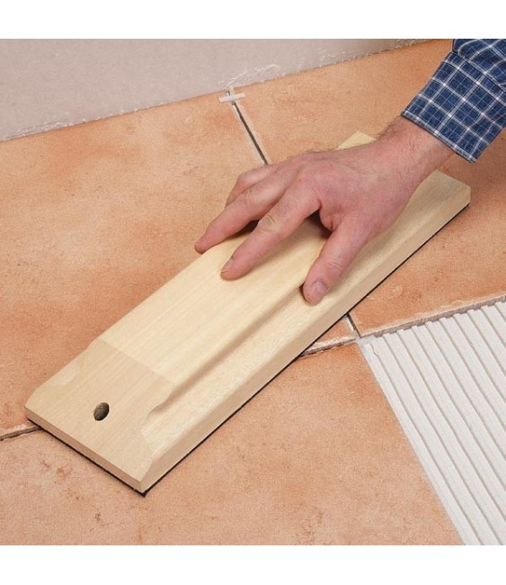 Batte de carreleur en bois - 300 x 120 mm - PRCI
