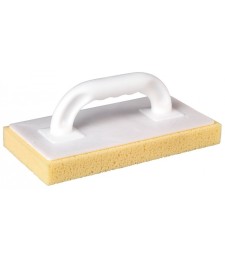 Taloche de carreleur - A nettoyer - 280 mm - Semelle éponge jaune - OUTIBAT