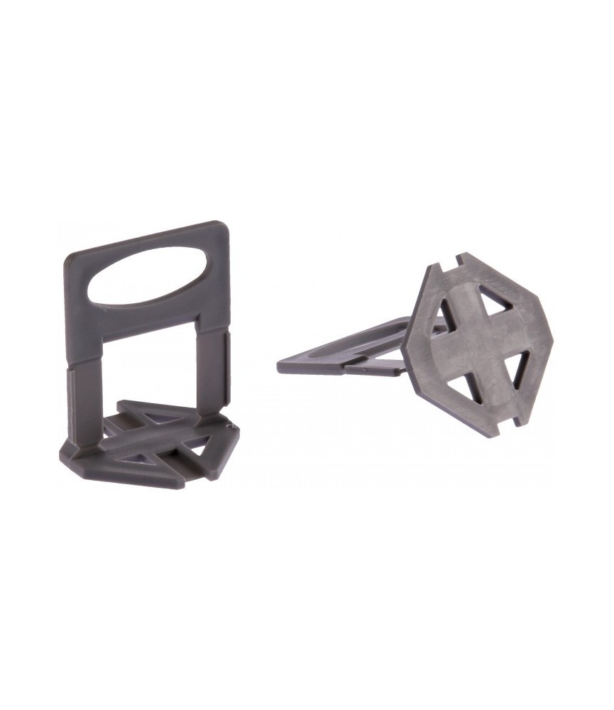 Sachet de 300 bases de croisillons auto-nivelant - 2 mm - OUTIBAT