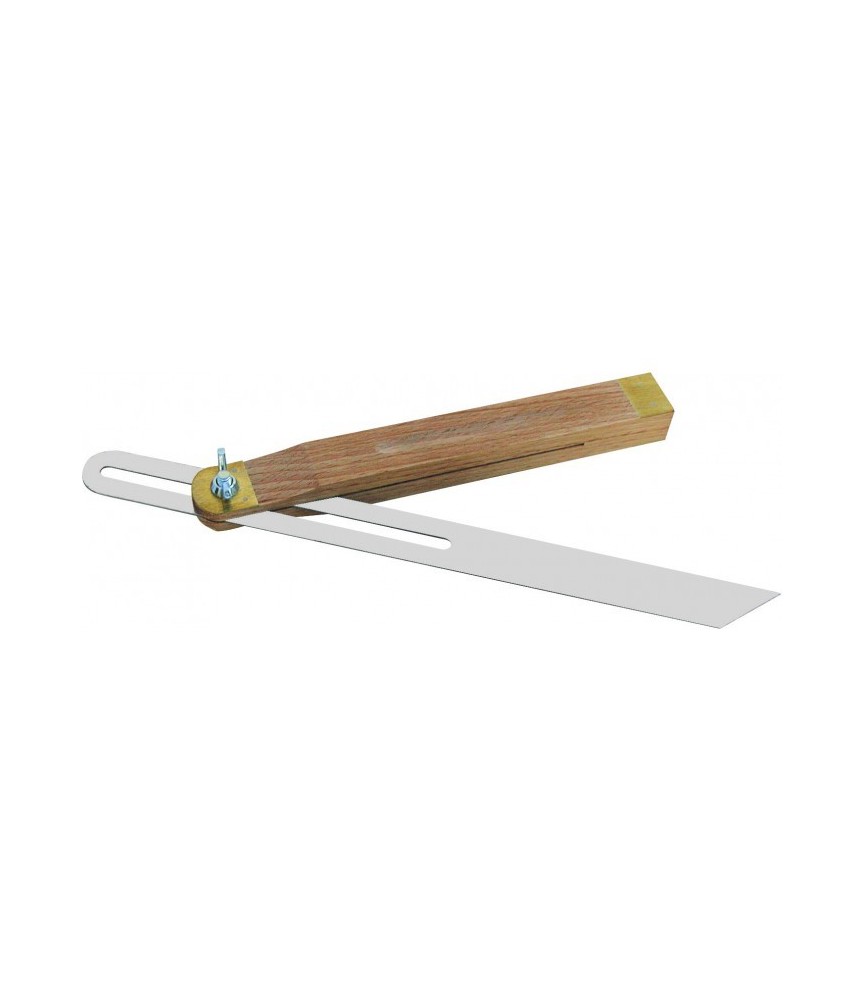 Fausse équerre avec talon en bois - 250 mm - OUTIBAT