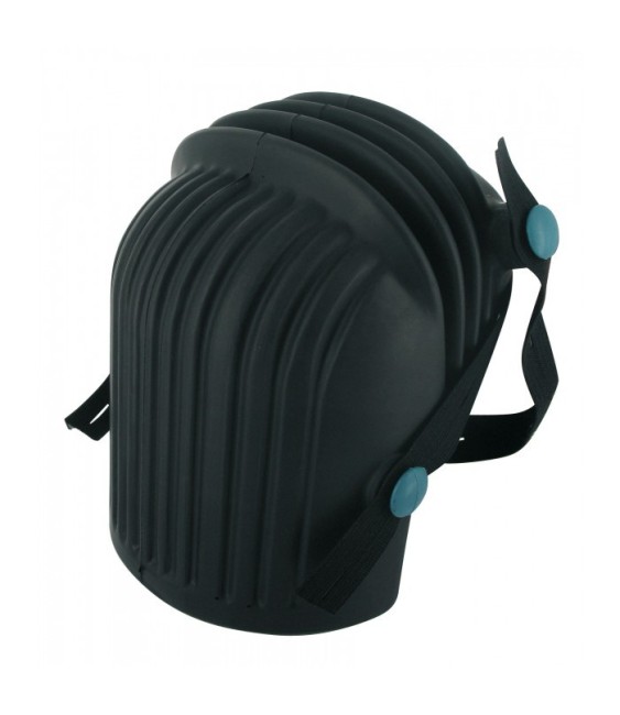 Genouillère en caoutchouc - Noire - Ergonomique - OUTIBAT