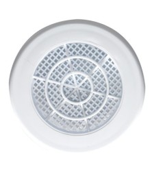 Grille à clip - Plastique - Blanc - Diamètre 147 mm - DMO