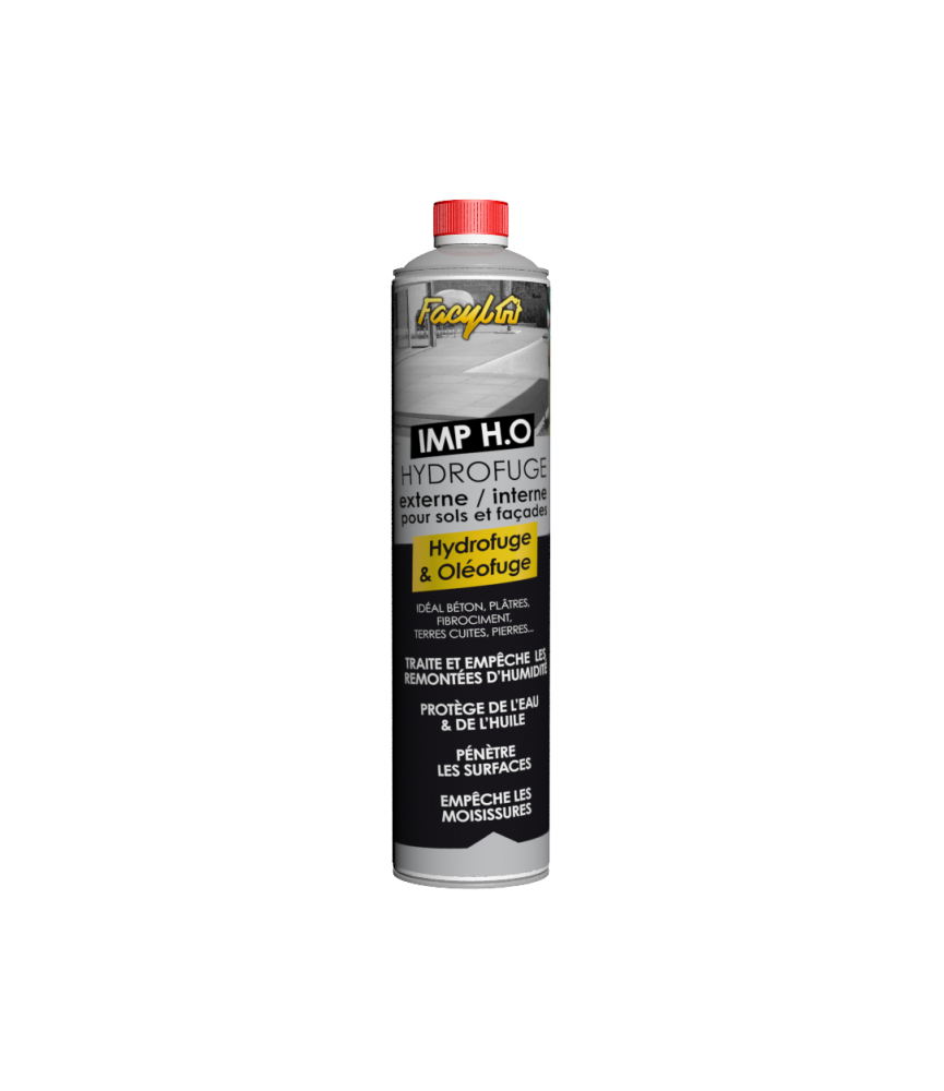 Hydrofuge / oléofuge externe et interne pour sols et façades - IMP H.O - 750 ml - FACYL