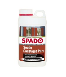 Soude caustique pure - Décapant surpuissant - 1 Kg - SPADO