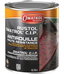 Primaire anticorrosion haute résistance - Rustol CIP - 750 ml - OWATROL