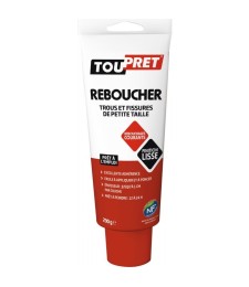 Enduit de rebouchage en pâte - Tube de 290 Grs - TOUPRET