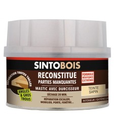 Reconstitue bois pour parties manquantes (angles, gros trous) - Teinte Sapin - 190 Grs - SINTO