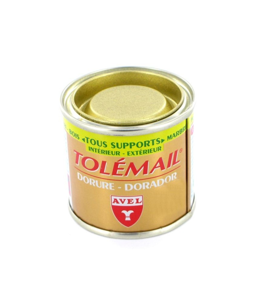 Peinture de décoration - Tolemail Dorure - Vieil Or - 50 ml - AVEL