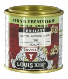 Vernis ébénisterie - Brillant - Incolore - 125 ml - AVEL