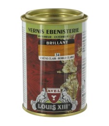 Vernis ébénisterie - Brillant - Chêne clair - 250 ml - AVEL