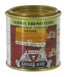 Vernis ébénisterie - Satiné - Chêne clair - 125 ml - AVEL