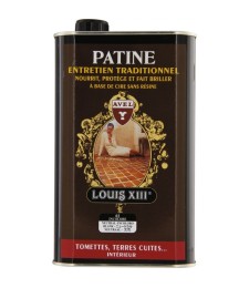 Entretien et protection de tous carrelages - Cire sans résine PATINE - 1 L - AVEL