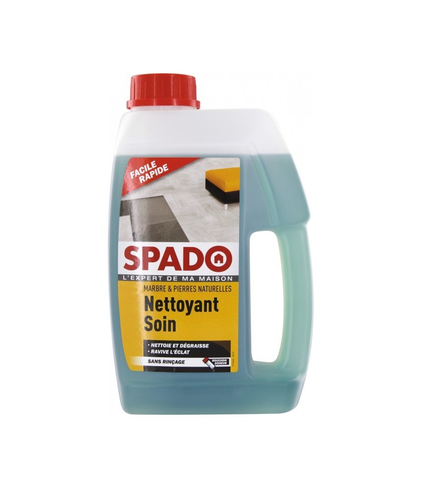 Nettoyant et dégraissant marbre et pierres naturelles - 1 L - SPADO Nettoyant et dégraissant marbre et pierres naturelles - 1 L - SPADO