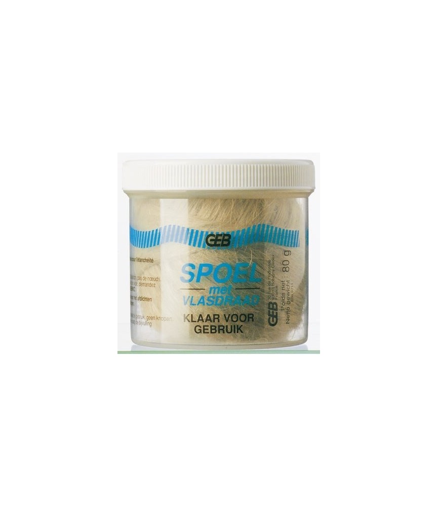 Filasse de lin - Dévidoir - 80 gr - GEB Filasse de lin - Dévidoir - 80 gr - GEB