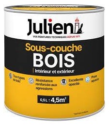 Sous-couche pour bois extérieur - 500 ml - JULIEN