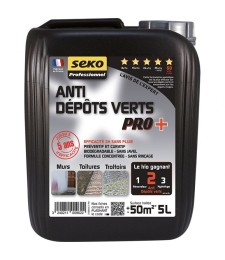 Anti dépôts verts Pro + concentré - A diluer - 5 L - SEKO