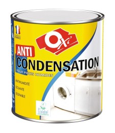 Peinture anti-condensation pour pièces humides - Blanc - 0.5 L - OXI