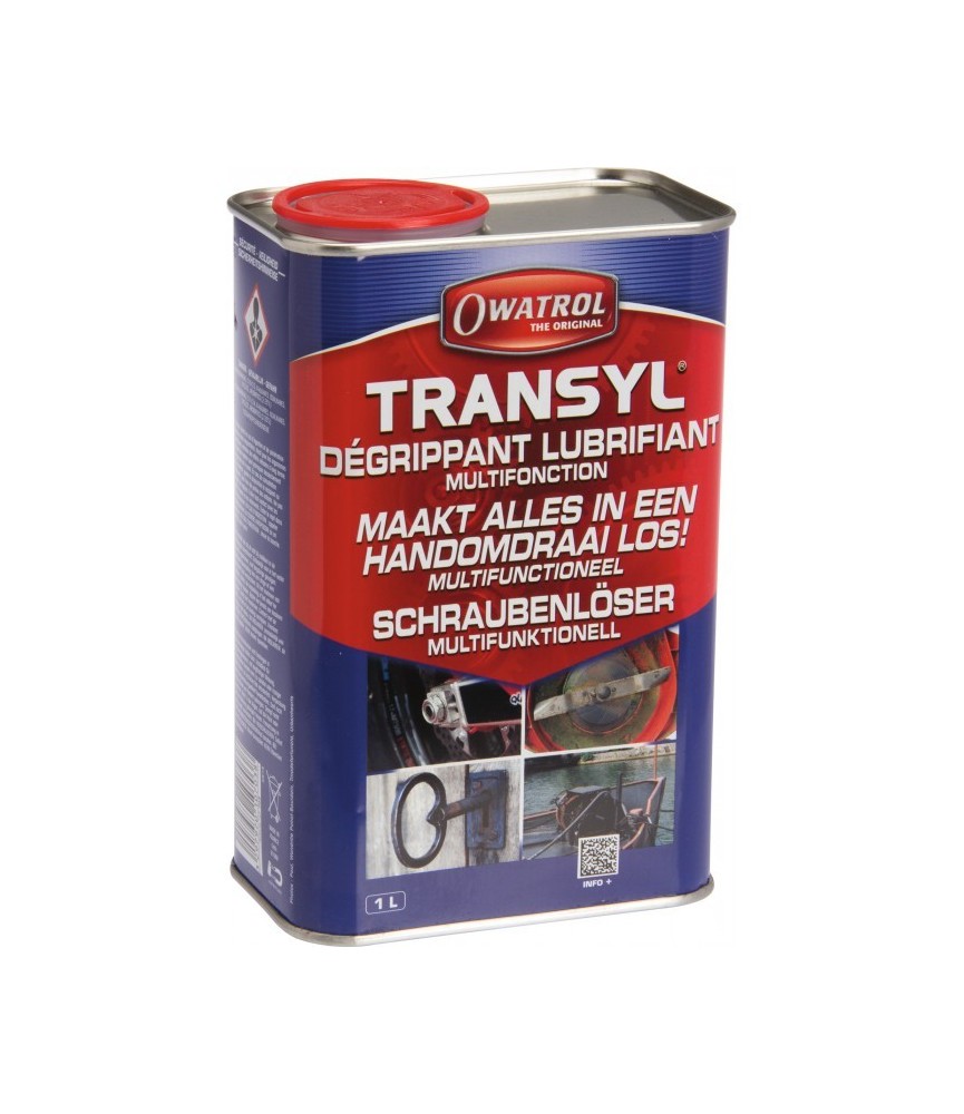 Dégrippant et lubrifiant multifonction, haute technicité - Transyl - 1 L - OWATROL