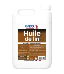 Huile de Lin - Entretien et protection bois et sols - 5 L - ONYX