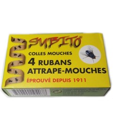 4 rubans attrape-mouches - Colles mouches - SUBITO