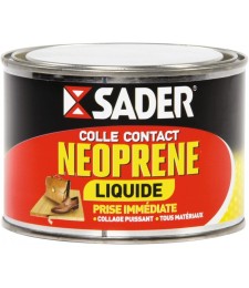 Colle contact liquide - Néoprène - 250 ml - SADER