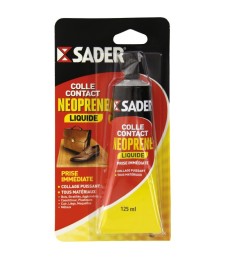Colle contact liquide - Néoprène - 125 ml - SADER
