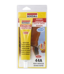 Colle Néoprène liquide 44A - Séchage rapide - 125 ml - SOUDAL