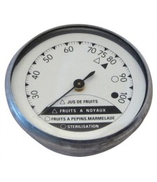 Thermomètre à aiguille pour stérilisateur - 0 à 100 °C - STIL