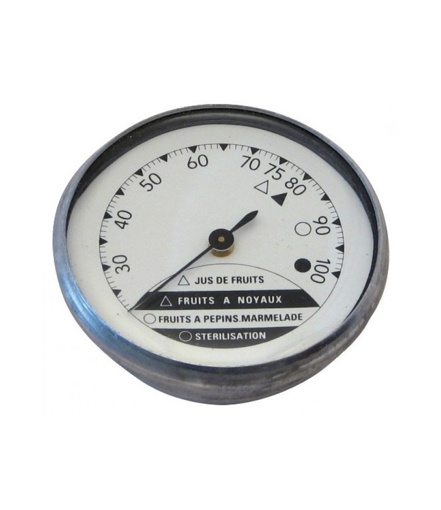 Thermomètre à aiguille pour stérilisateur - 0 à 100 °C - STIL