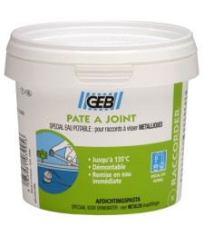 Pâte à joint - Spécial eau potable - Pour raccord métal - 500 gr - GEB