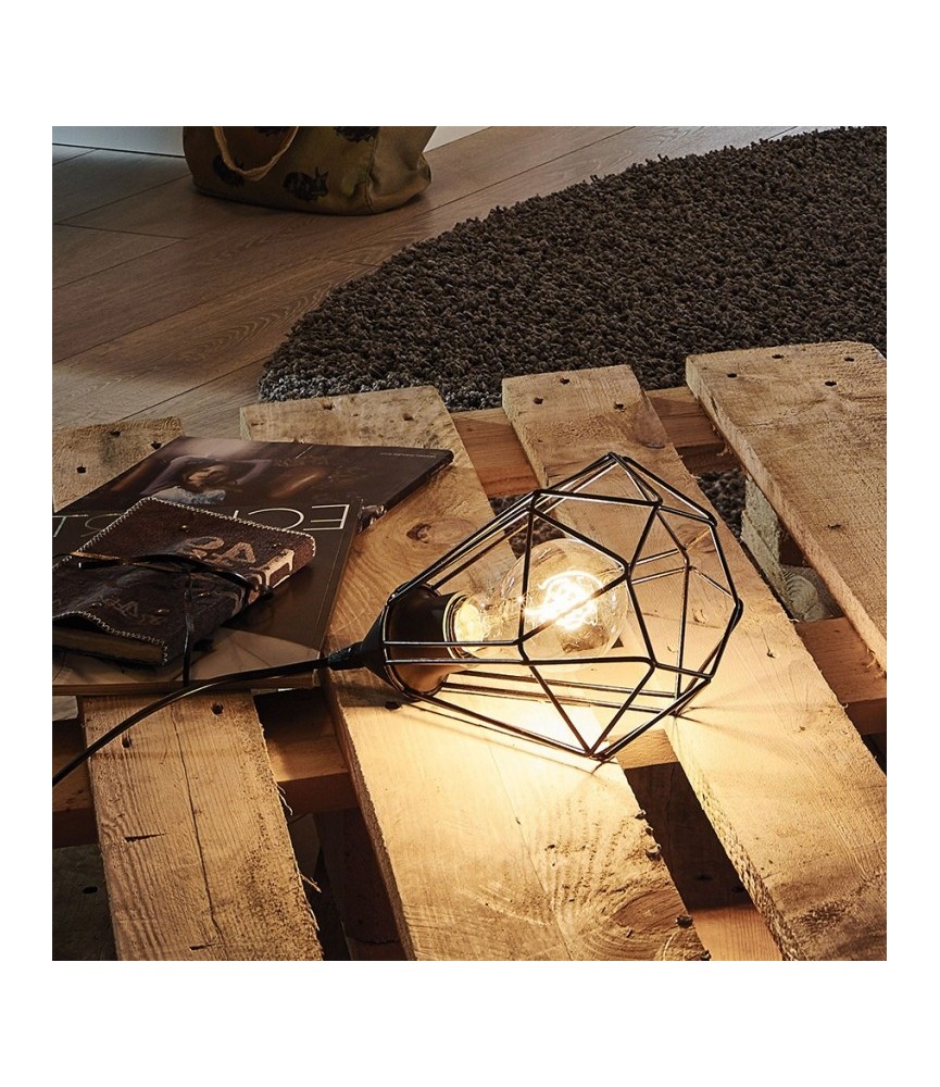 Lampe à poser - Métal noir - E27 - Tarbes - EGLO