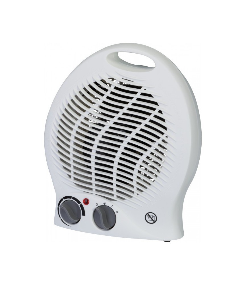 Radiateur soufflant 2000 Watts avec ventilation froide - Blanc - VARMA Radiateur soufflant 2000 Watts avec ventilation froide - Blanc - VARMA