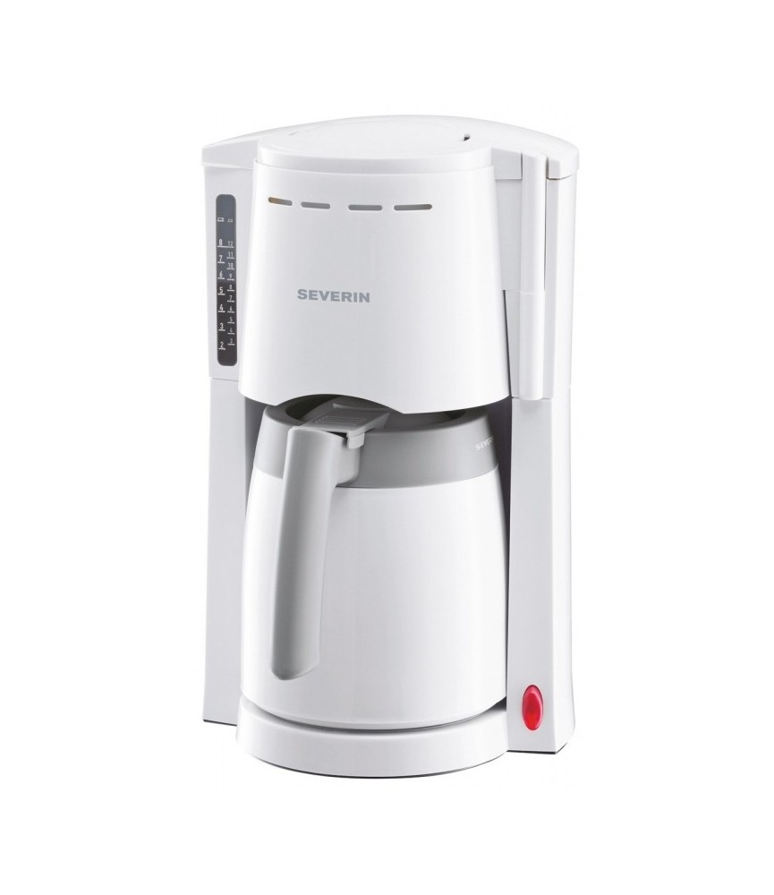 Cafetière isotherme - 800 Watts - 1 L - Blanc - KA 4114 - SEVERIN Cafetière isotherme - 800 Watts - 1 L - Blanc - KA 4114 - SEVERIN