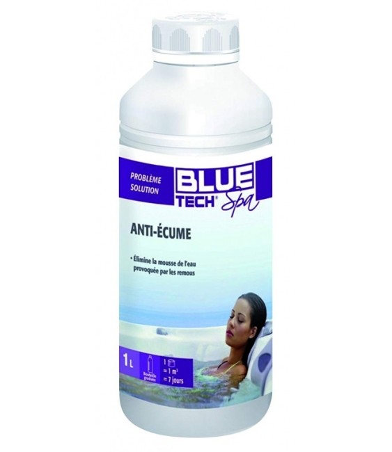 Anti-écume liquide pour spa - 1 L - BLUE TECH