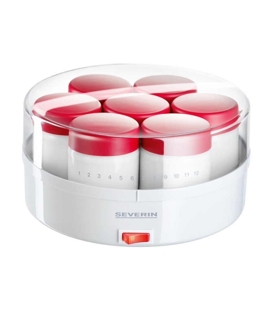 Yaourtière 7 pots - 150 ml - 13 Watts - SEVERIN
