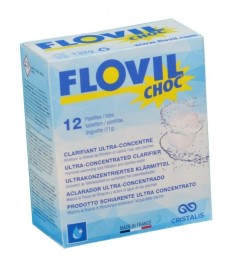 Clarifiant pour filtre ultra-concentré - Flovil Choc - 12 Pastilles - FLOVIL