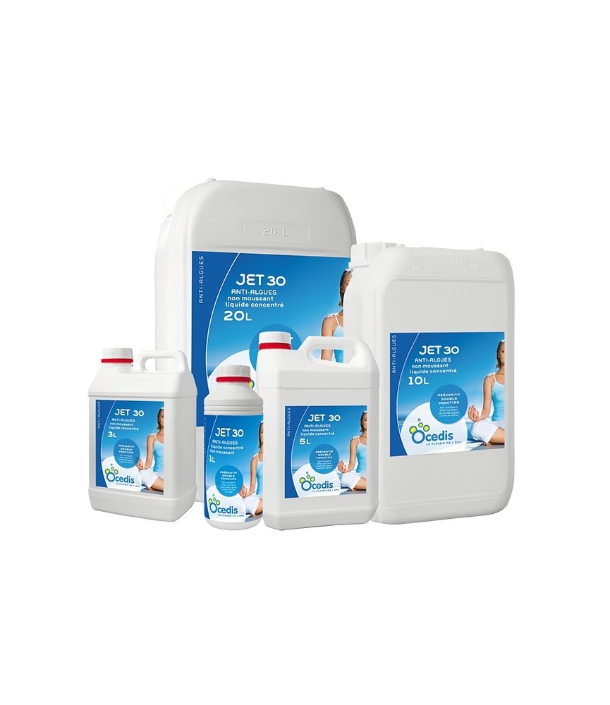 Anti-algues JET 30 - Préventif et curatif - 5 L - OCEDIS Anti-algues JET 30 - Préventif et curatif - 5 L - OCEDIS
