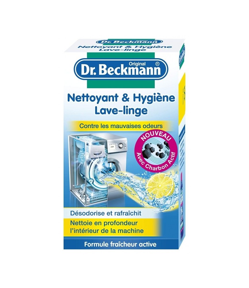 Nettoyant & hygiène du lave-linge - Charbon actif - 250 Grs - DR BECKMANN