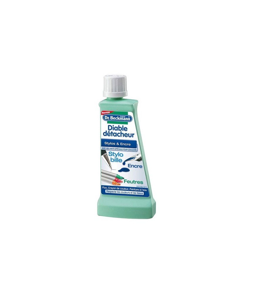 Diable Détacheur Stylo et encres - Solvants spéciaux couleurs - 50 ml - DR BECKMANN