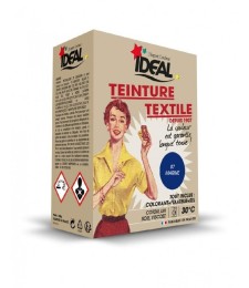 Teinture textile pour machine - Marine - 350 Grs - IDEAL